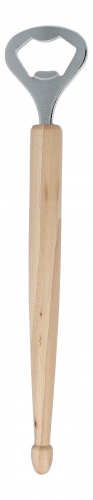 Drumstick-Flaschenffner mit robustem Holzgriff, Stick, Schlgel